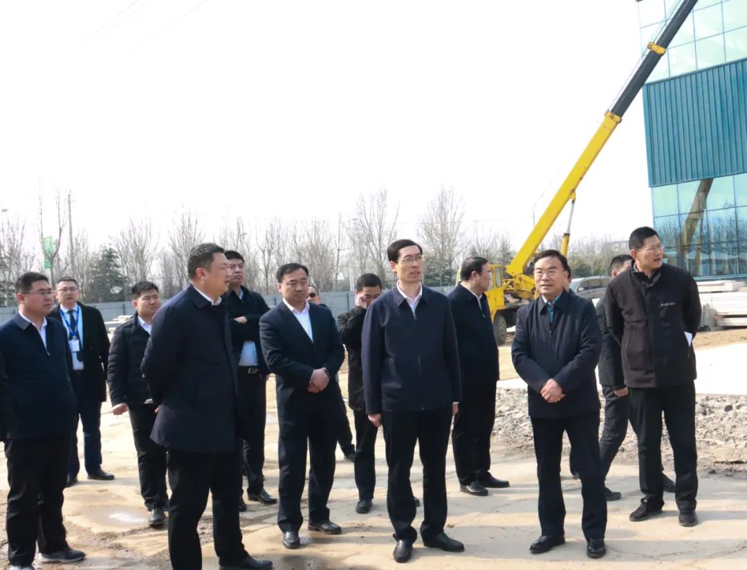 王營調研天意大宗固廢循環(huán)利用裝備研發(fā)生產項目